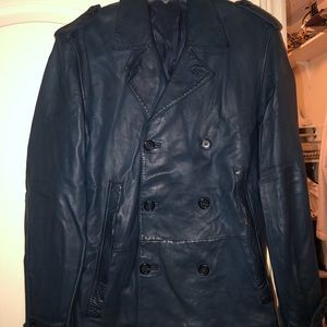 HUGO BOSS LEATHER JACKET